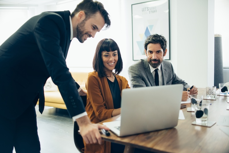 Secure file sharing business workflow