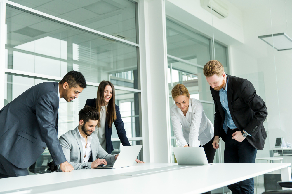 Business file sharing and collaboration